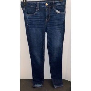 American Eagle 8 Next Level Stretch Jegging Dark Blue Denim Jeans